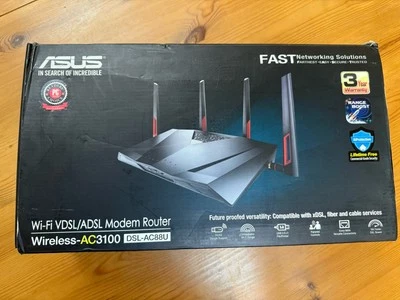 ASUS DSL-AC88U Dual Band Wi-Fi Gigabit Gaming Modem Router mint condition - Image 1 of 4