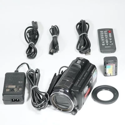 SONY HDR-PJ630V Black Handycam Digital Camcorder 12x Optical Zoom 64GB w/Battery - Image 1 of 4