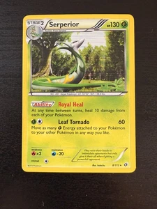 Pokemon Serperior Holo Legendary Treasures 8/113 LP/MP - Imagen 1 de 2