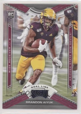 2020 Panini Chronicles Draft Picks Playoff Goal Line Brandon Aiyuk #7 Rookie RC - Image 1 of 2