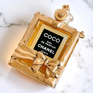 Chanel Vintage Coco Parfum Halskette Selten Schmuck - Bild 1 von 8