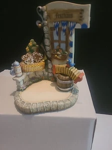 1999 Goebel Die Hummelslandschaften Sammlung BAYERISCHER BIERGARTEN Mark # 1037-D  - Bild 1 von 3