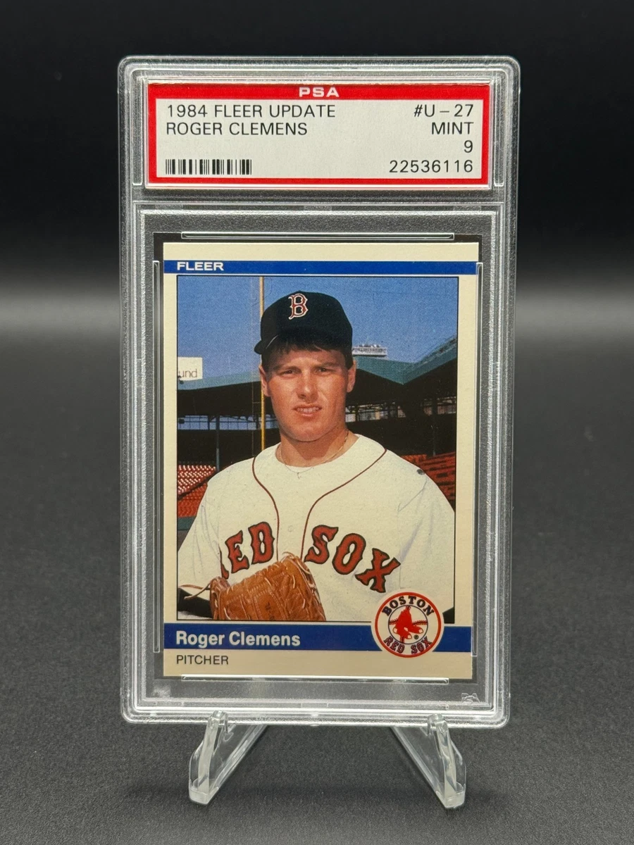 Fleer Roger Clemens Rookie Baseball Trading Cards & Accessories