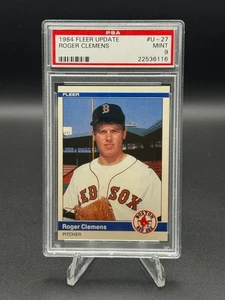 Actualización Fleer 1984 Roger Clemens Rookie RC #U-27 ⚾️ (¡Solo 84 RC!) 🔥PSA 9 COMO NUEVO 🔥 - Imagen 1 de 4