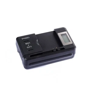 Universal Mobile Battery Charger LCD Indicator Screen For Cell Phone USB Port - Picture 1 of 13