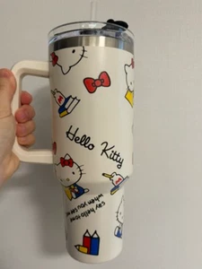 Hello Kitty Sanrio 304 stainless steel large Tumbler 40oz - Picture 1 of 7