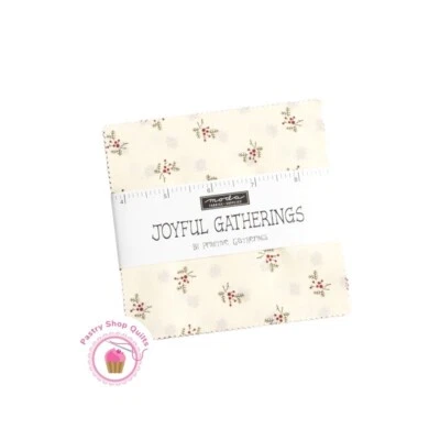 Moda JOYFUL GATHERINGS Primitive Gathering Quilt CHARM PACK 42- 5" squares - Image 1 of 4