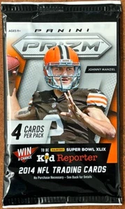 2014 Panini Prizm Football Retail Pack - New, Sealed - OBJ, Donald Rookie?!? - Picture 1 of 1