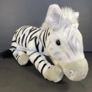 Peluche zebra bianca Demeanor Nat & Jules 12" peluche 2011 #P00103 - Foto 1 di 10