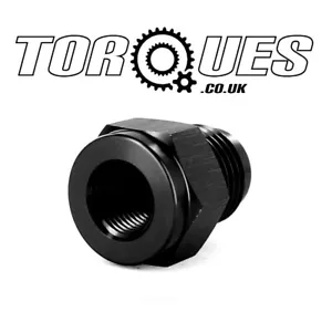AN -3 (AN3 AN 03) a 1/8 "NPT hembra Medidor de presión de aceite Adaptador de despegue Negro - Imagen 1 de 2