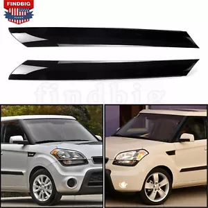 Windshield Pillar Trim For 10-13 KIA Soul Exterior Molding Garnish Right & Left - Foto 1 di 8