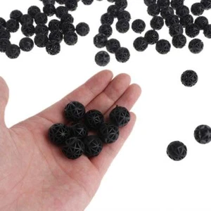 100 pcs 16mm Aquarium Bio Balls Filter Media Wet Dry Koi Fish Tank Pond Reefx - Picture 1 of 8