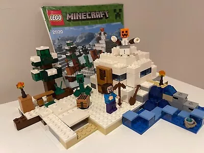 LEGO Minecraft - The Snow Hideout 21120 -  Complete Set - Image 1 of 3