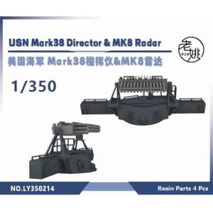 LY350214 1/350 Model Upgrade Parts U.S Navy Mark38 Director & MK8 Radar - Picture 1 of 5