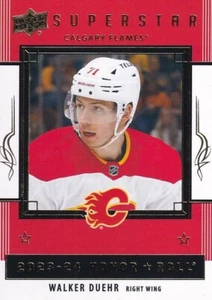 2023-24 Upper Deck Series 2 - Honor Roll #HR69 Walker Duehr (RC) - Flames - Picture 1 of 2