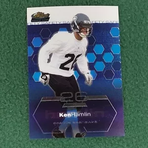 Ken Hamlin 2003 Topps Finest ROOKIE card #72 Seattle Seahawks - Picture 1 of 2