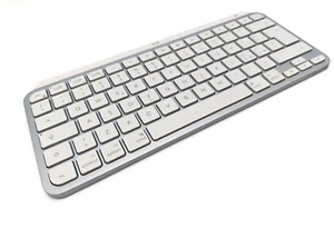 Logitech MX Keys Mini für Mac Kabellose Tastatur (Hellgrau), Italienisch - Bild 1 von 3
