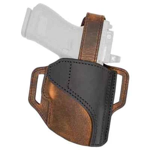 Versacarry Trooper Right Hand Black/Brown Finish OWB Holster - TR2211-2 - Picture 1 of 1