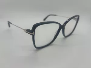 NEW Tom Ford FT5953-B 001 Shiny Black Eyeglasses 55-13-140mm Comes w/ Full Set - Picture 1 of 5