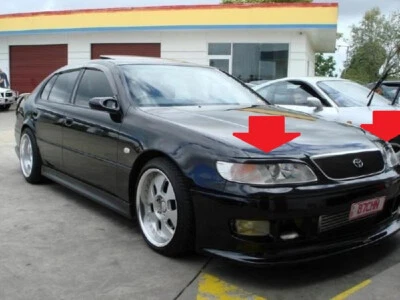 For Lexus GS300 Eyebrows Eyelids Headlight Cover Eyelash Aristo 1991-1996 - Image 1 of 2