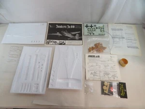 KAE 1:48 Vacuform Ju88 Historic Aircraft Vintage Parts Only Unused - Picture 1 of 7