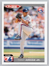 2004 TOPPS TOTAL #262 TONY ARMAS JR.  MONTREAL EXPOS