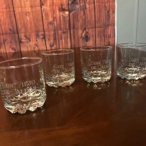 4 RON VIEJO De CALDAS ROCKS GLASSes - Picture 1 of 8