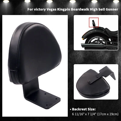 Respaldo barra Sissy pasajero trasero EE. UU. para Victory High Ball Kingpin 8 bolas bajas Foto 1 de 4