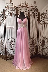  V654 LA FEMME 21161 LAVENDER SZ 4 $488 V117 #20 PROM PAGEANT FORMAL GOWN DRESS  - Picture 1 of 11