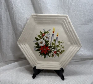 VTG 1976 Duncan Enterprises? poinsettia dishes **MULTI ITMS** - Picture 1 of 28
