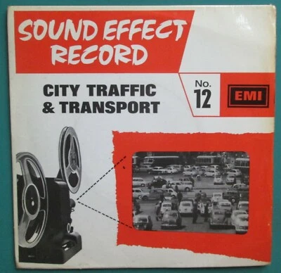 Sound Effect Record: City Traffic & Transport 7" Vinyl EP 1st UK Press EFX 112 - Image 1 of 2