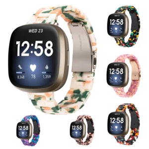 Lightweight Resin Strap Sport For Fitbit Versa 3 4/Sense 1 2 Band Replacement - Bild 1 von 29