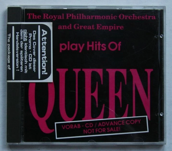 Royal Phil.Orchestra Hits Of Queen Rare Ger Adv CD Diff PS 1991 - Bild 1 von 1