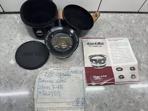 Very Rare Auto Tamron Wide Angle 21 mm 4.5 "Japanese Flektogon" lens M42 Mount - Picture 1 of 11