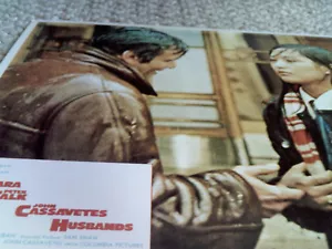 John Cassavetes HUSBANDS Original US Lobby Card 1970 Peter Falk, Ben Gazzara NM! - Picture 1 of 1