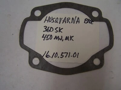HUSQVARNA CR WR 360 SK 450 MJ CYL. BASE GASKET #16.10.571-01 VINTAGE ENDURO MX - Image 1 of 3