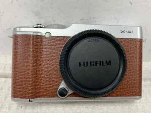 Fujifilm X-A1 Mirrorless SLR Digital Camera Body brown English Language - Picture 1 of 8