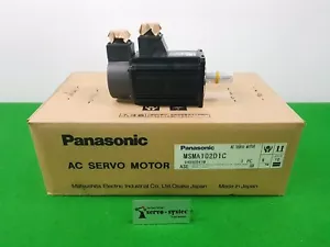 PANASONIC AC SERVO MOTOR MSMA102D1C 1.0KW (NEW IN BOX) DHL INT'L SHIPPING - Picture 1 of 9
