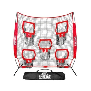 Durable 7x7 Football Net, Portable QB Training for Optimal Performance - Picture 1 of 6