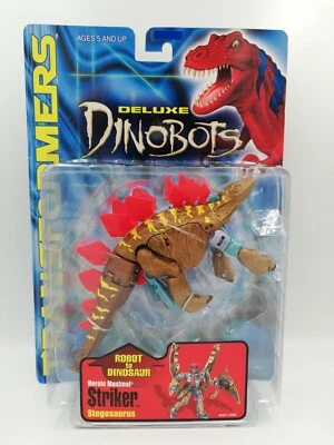 Transformers Deluxe Dinobots Striker Stegosaurus Figure Hasbro 2000, New HTF - Image 1 of 4