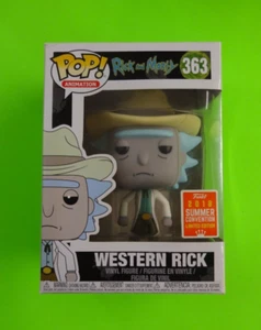 Rick & Morty - Western Rick #363 - 2018 Summer Con Exclusive - Funko Pop NIB - Picture 1 of 6