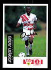 Joseph Addo Autogrammkarte VFB Stuttgart 1994-95 Original Signiert+A 159157