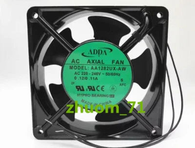1PC ADDA AA1282UX-AW AC220-240V 0.12/0.11A 12038 cooling fan - Image 1 of 3