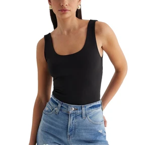NWT EXPRESS High Compression Scoop Neck Bodysuit size S - Picture 1 of 3