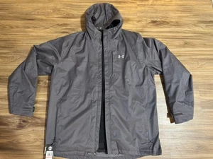 Under Armour Men's Coldgear UA Porter 3-In-1 Jacket - Gray, Size 3XL - Picture 1 of 6