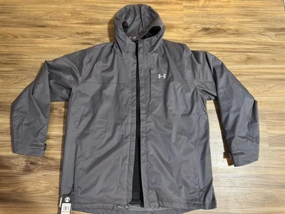 Under Armour Men's Coldgear UA Porter 3-In-1 Jacket - Gray, Size 3XL - Image 1 of 4