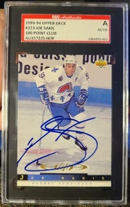 Colorado Avalanche Joe Sakic Rare Lot. Jersey Patch, Swatch, Autograph,  and... - Picture 1 of 10