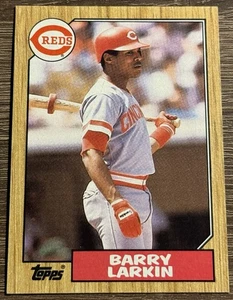 1987 Topps #648 Barry Larkin Rookie Cincinnati Reds - Picture 1 of 2