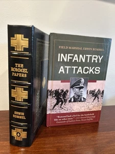 The Rommel Papers Edited by B. H. Liddell Hart from Easton Press & Infantry Attk - Picture 1 of 16