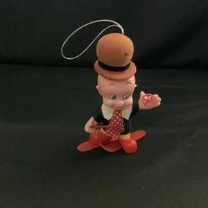 1976 Warner Bros Elmer Fudd Skiing Ornament Figure Dakin Style Looney Tunes - Picture 1 of 12